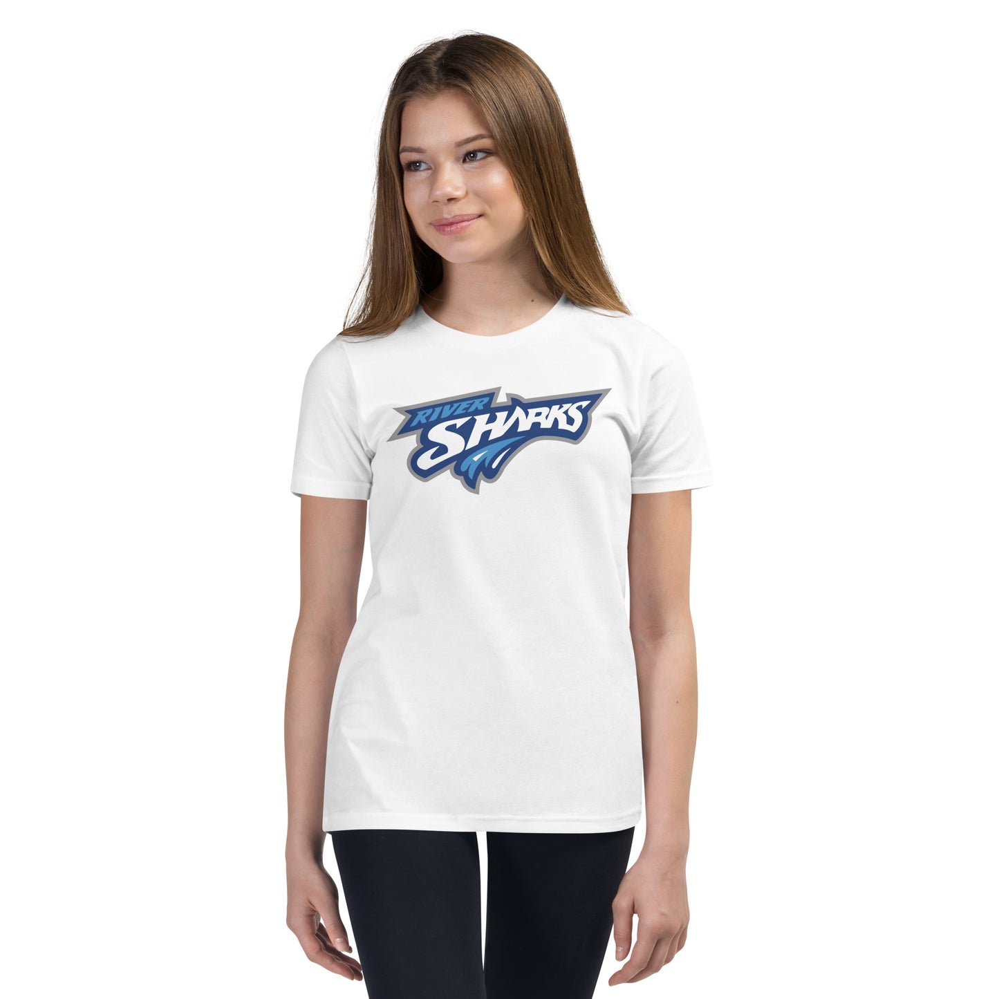 River Sharks Splash Logo Youth T-Shirt