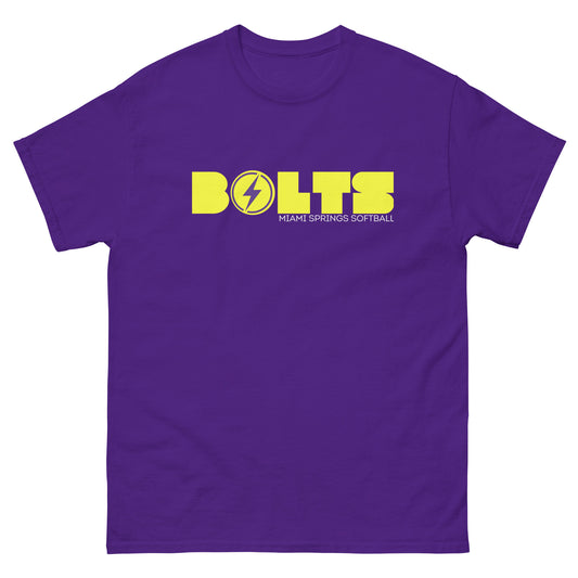 Bolts Bold Unisex Crew Neck T-Shirt