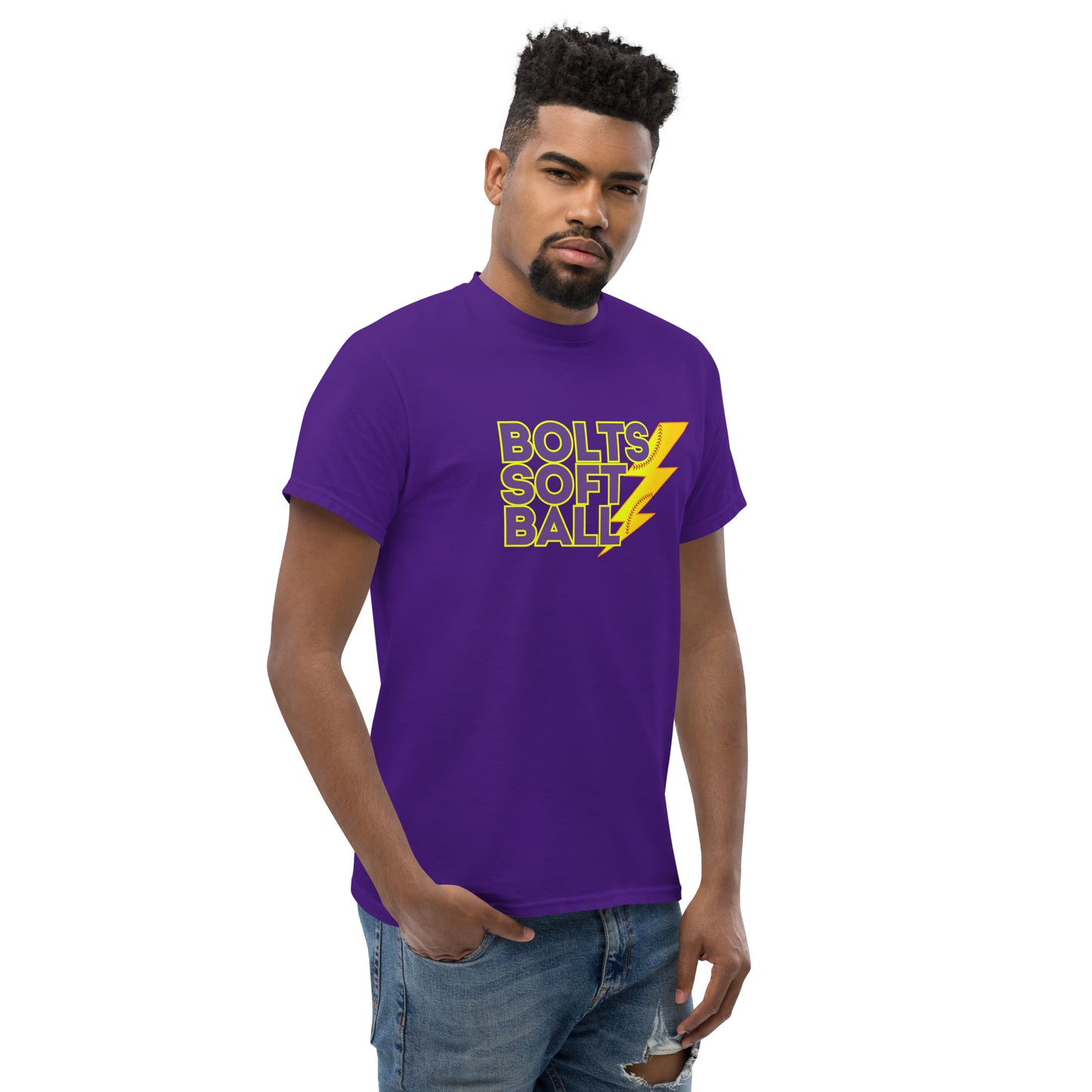 Bolts Power Unisex Crew Neck T-Shirt