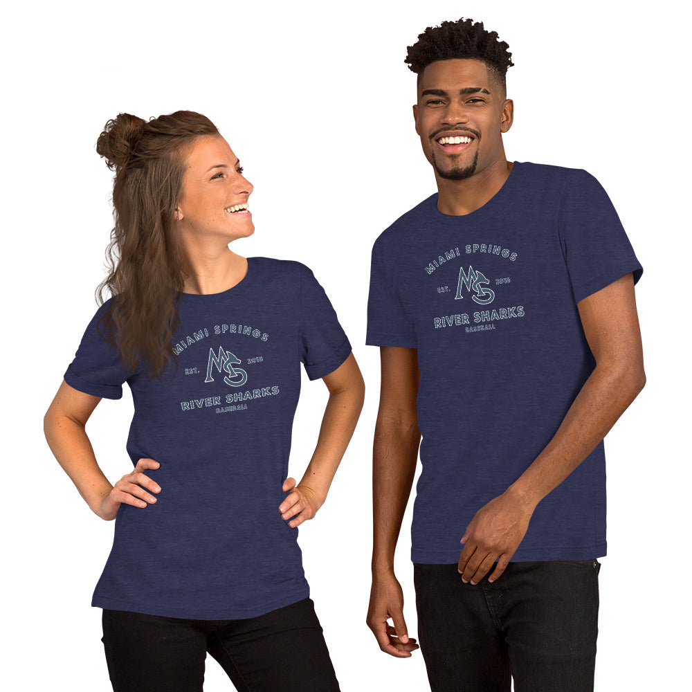 River Sharks Miami Springs Unisex Crew Neck T-Shirt