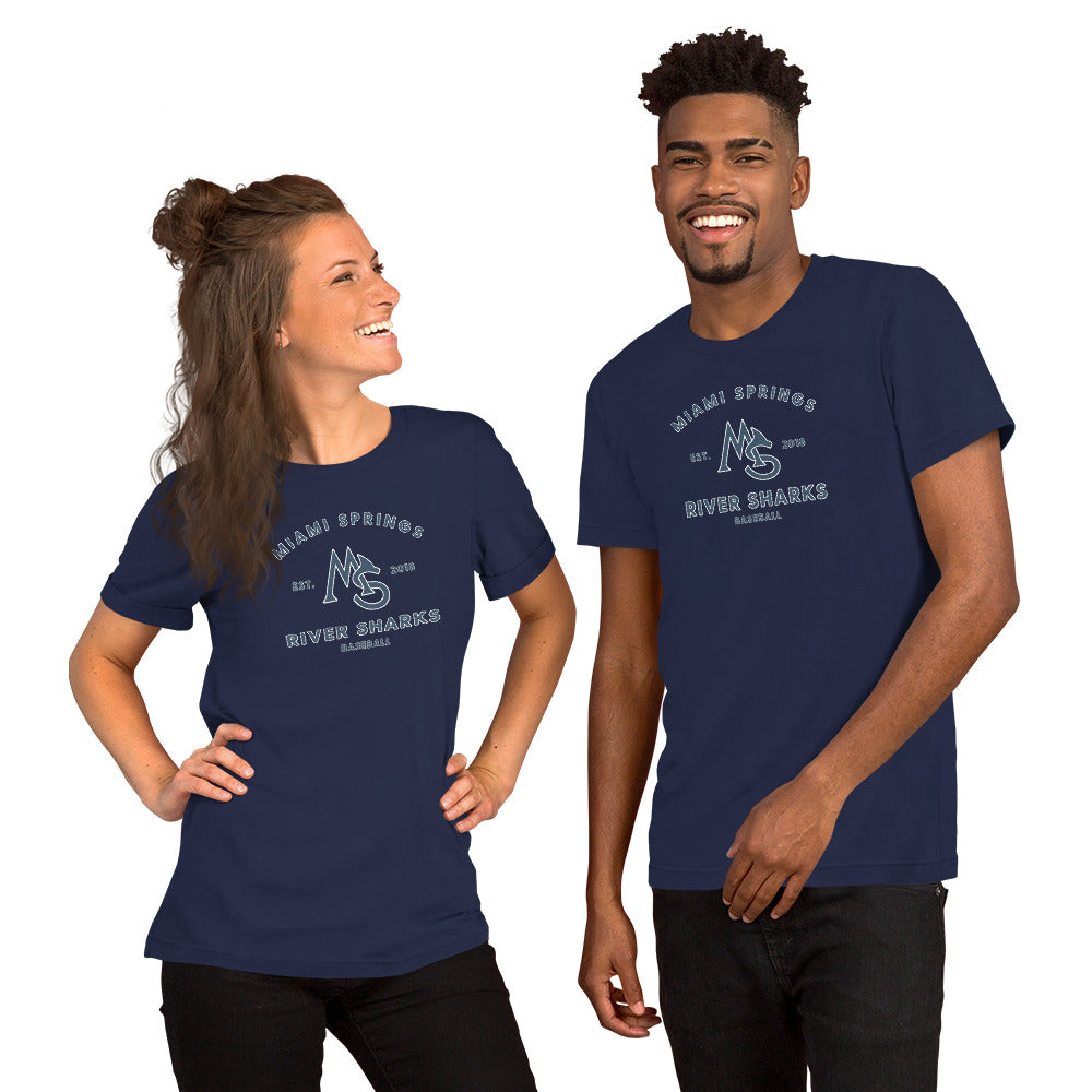 River Sharks Miami Springs Unisex Crew Neck T-Shirt