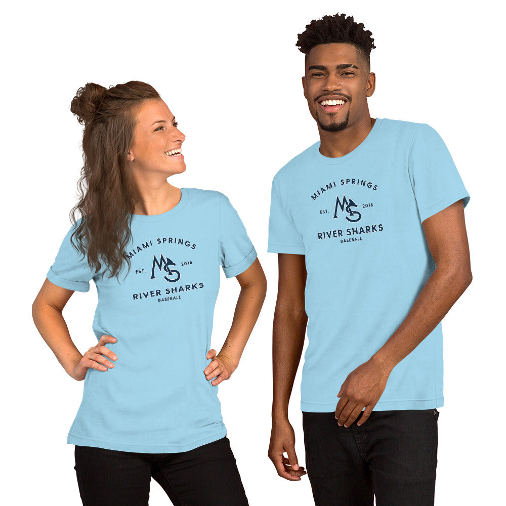 River Sharks Miami Springs Unisex Crew Neck T-Shirt