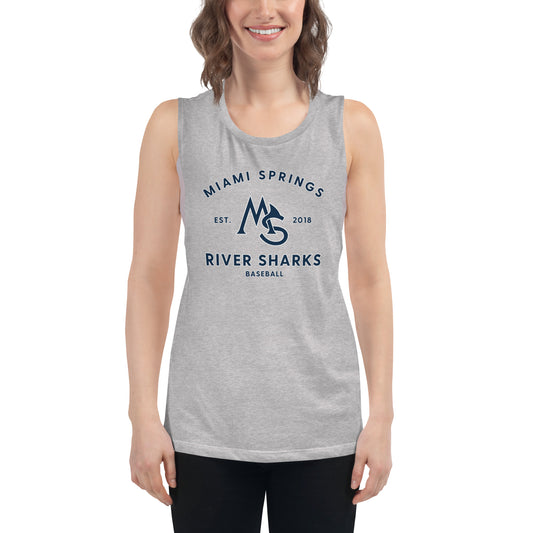 River Sharks Miami Springs Women's Muscle Tank