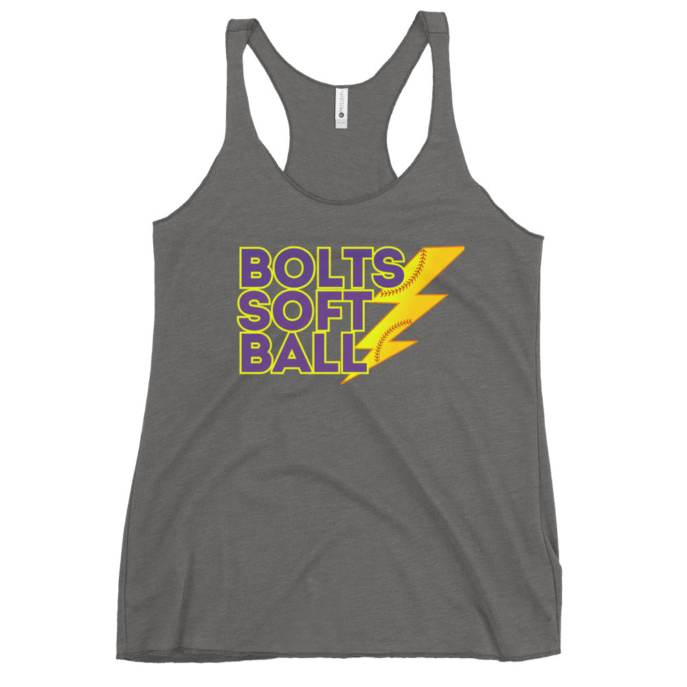 Bolts Power Women's Racerback Tank