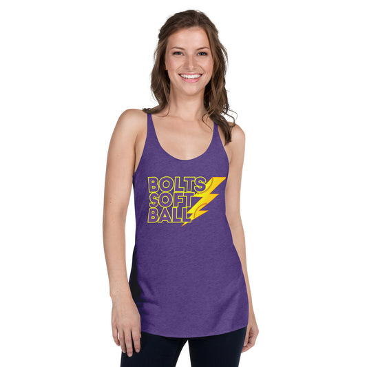 Bolts Power Women's Racerback Tank