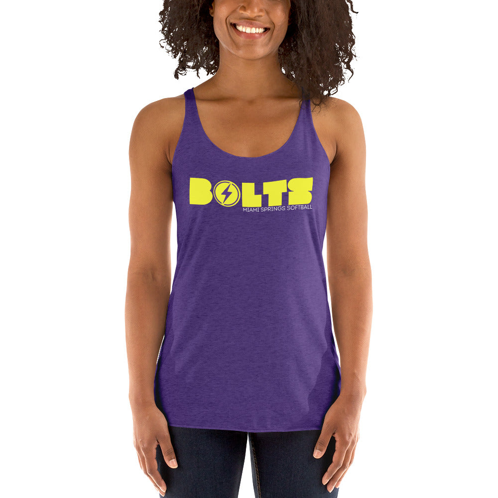 Bolts Bold Women's Racerback Tank