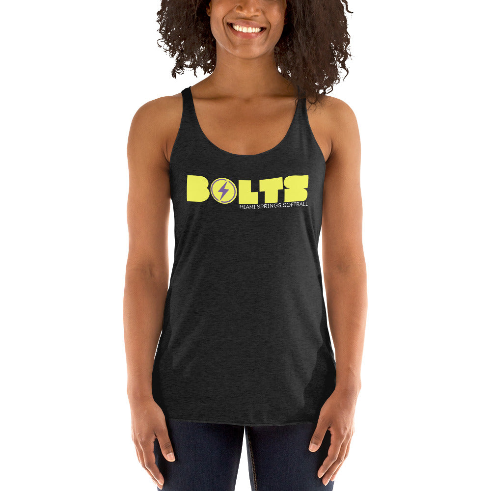 Bolts Bold Women's Racerback Tank