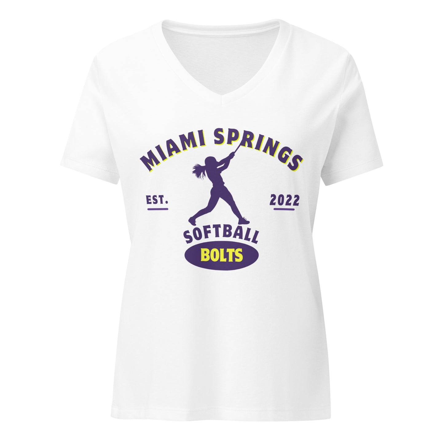 Bolts Classic Women’s V-neck T-shirt