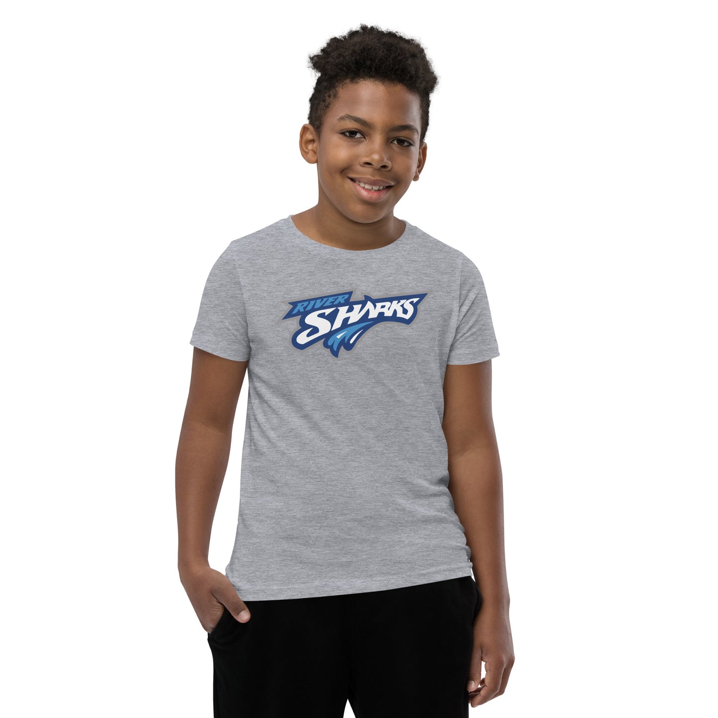 River Sharks Splash Logo Youth T-Shirt