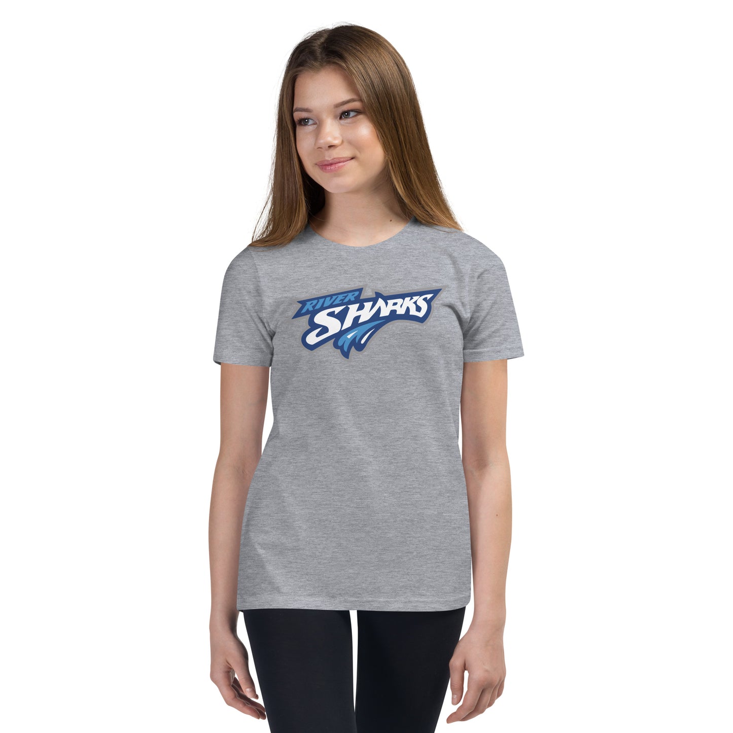 River Sharks Splash Logo Youth T-Shirt