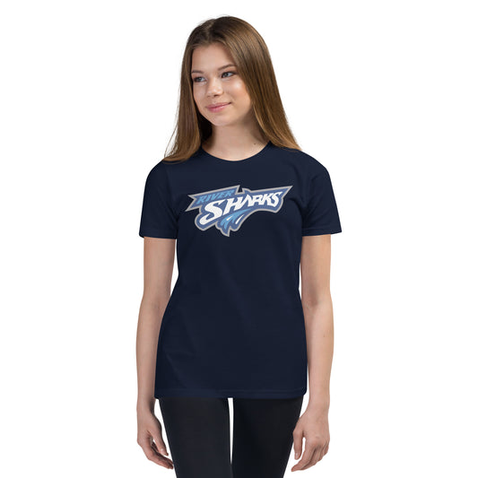 River Sharks Splash Logo Youth T-Shirt