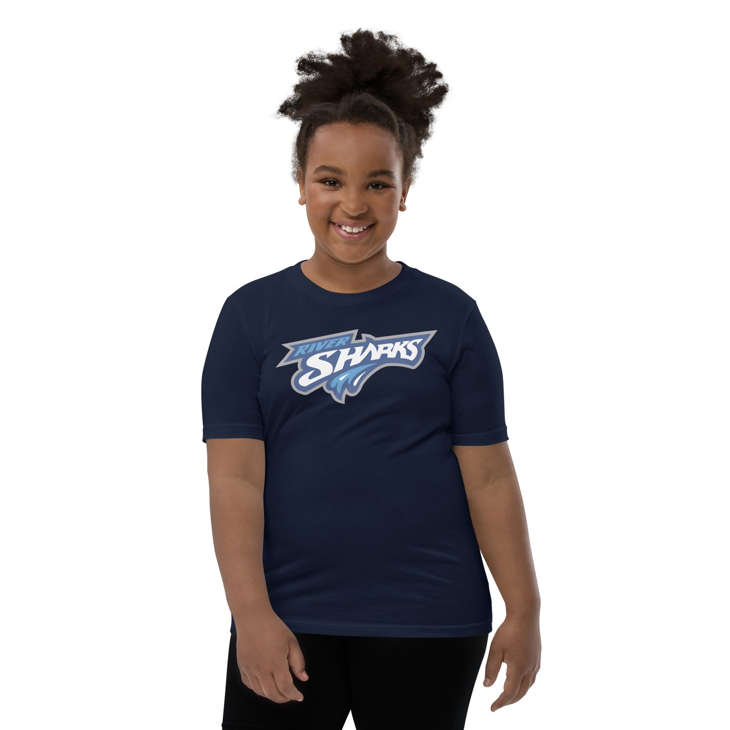 River Sharks Splash Logo Youth T-Shirt